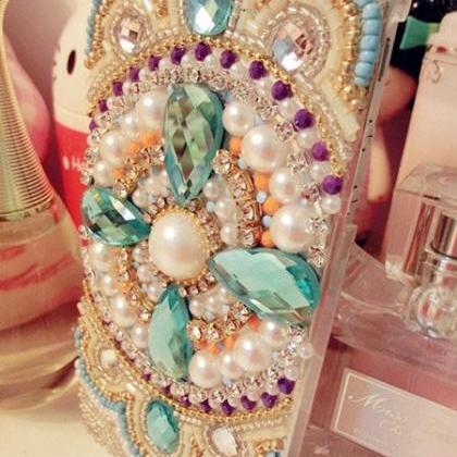 2015 ! Handmade Pearl Bohemia Crystal Rhinestone..