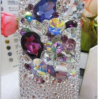 Diamond Hard Back Mobile Phone Case Cover..