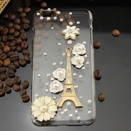 Note5 6c 6s Plus Fashion Tower Floral Pearl..