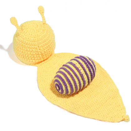 Snails two - piece Hand knitted woo..