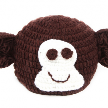 Monkey Hand Knitted Wool Clothes Photo Prop One..
