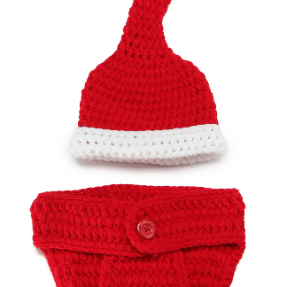 Christmas two - piece Hand knitted ..