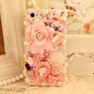 Galaxy Note5 Iphone 6s Plus 7plus Case Girly Bling..
