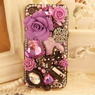 Galaxy Note5 Iphone 6s Plus 7plus Case Girly Bling..