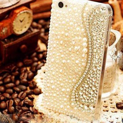 6s plus 6c Pearl diamond Hard Back Mobile phone Case Cover Bling girly Rhinestone Case Cover for iPhone 4 4s 5 5c 5s 6 6 plus Samsung galaxy s3 s4 s5 s6 note2 3 4