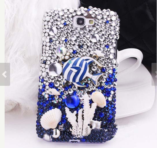 Sea Rhinestone Mobile Phone Case Cover Sparkly Cover Case For Iphone 6s Case,iphone 6s Plus Case,iphone 6c Case,iphone 5case,iphone5scase,iphone7