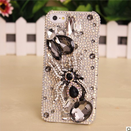 Bling Unique Spider Shiny Hard Back Mobile Phone Case Cover Rhinestone Case Cover For Iphone 6s Plus Case,iphone 6c Case,samsung Galaxy S6 Edge
