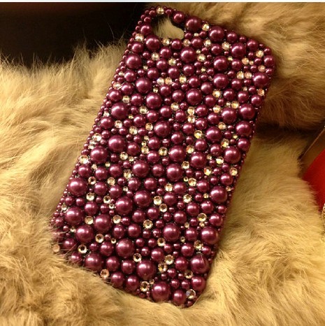 6s Plus 6c Crystal Pearl Hard Back Mobile Phone Case Cover Shining Case Cover For Iphone 4 4s 5 7 5s 6 6 Plus Samsung Galaxy S7 S4 S5 S6 Note8.0