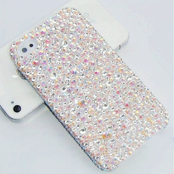 6s Plus 6c Muticolored Crystal Diamond Hard Back Mobile Phone Case Cover Sparkly Girly Case Cover For Iphone 4 4s 5 7 5s 6 6 Plus Samsung Galaxy