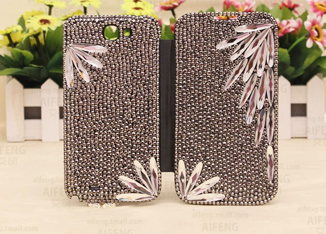 6s Plus 6c Sparkly Leaf Rhinestone Hard Back Mobile Phone Case Cover Bling Crystal Case Cover For Iphone 4 4s 5 7 5s 6 6 Plus Samsung Galaxy S7