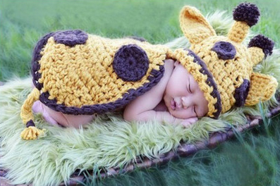 Siamese deer Hand knitted wool clothes photo prop one hundred days newborn baby photography baby clothes joker pictures clothes