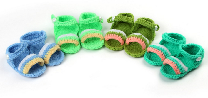 New Hand-woven Soft bottom baby shoes infant shoes toddler shoes Photography Props shoes