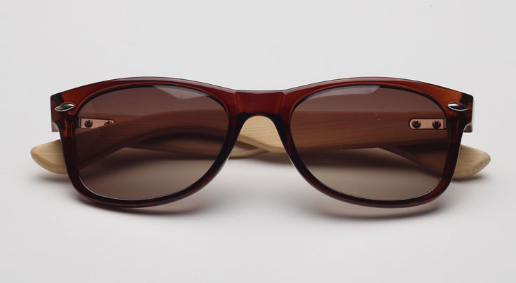 Classic Eyeglass Frame Fashion Handmade Natural Bamboo Leg Sunglasses Uv400