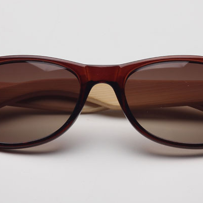 Classic eyeglass frame Fashion handmade natural bamboo leg sunglasses UV400 