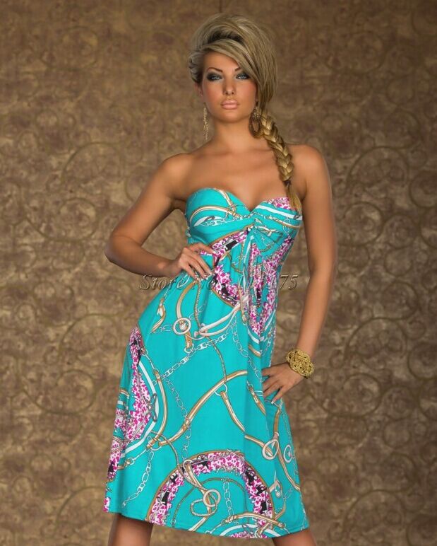 Beach Wear Women Silk Wrap Dress